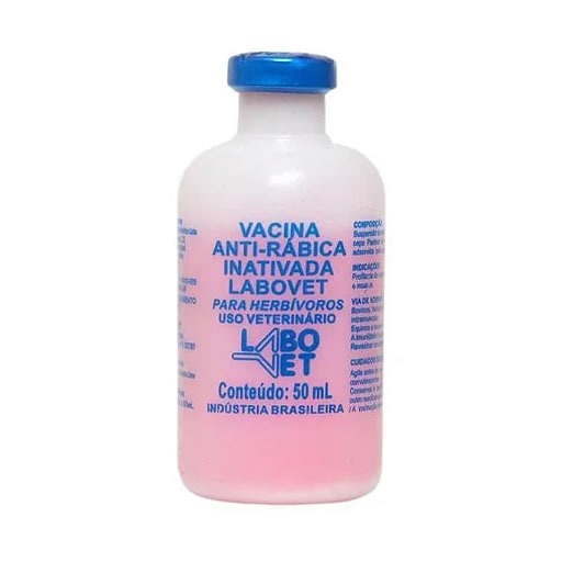 Vacina Raiva Labovet 50ml 25 Ds