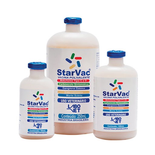 Vacina Starvac 250ml 50ds