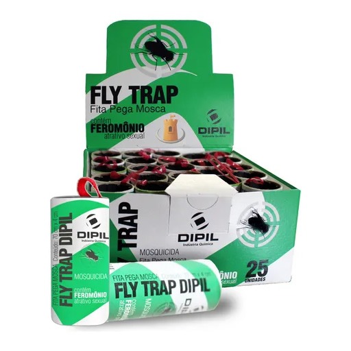 Fita Pega Mosca Fly Trap 25x1