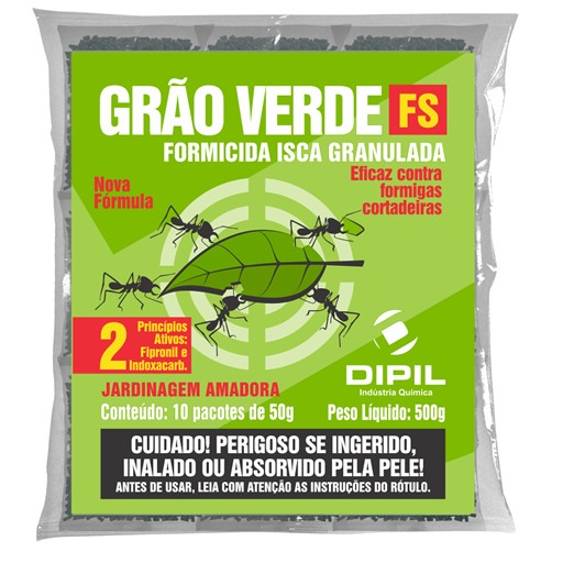 Grao Verde Fs Isca Gran 10x50g