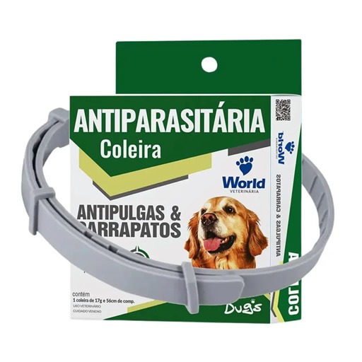 Dugs Coleira Antipul/carrap P/caes 17g